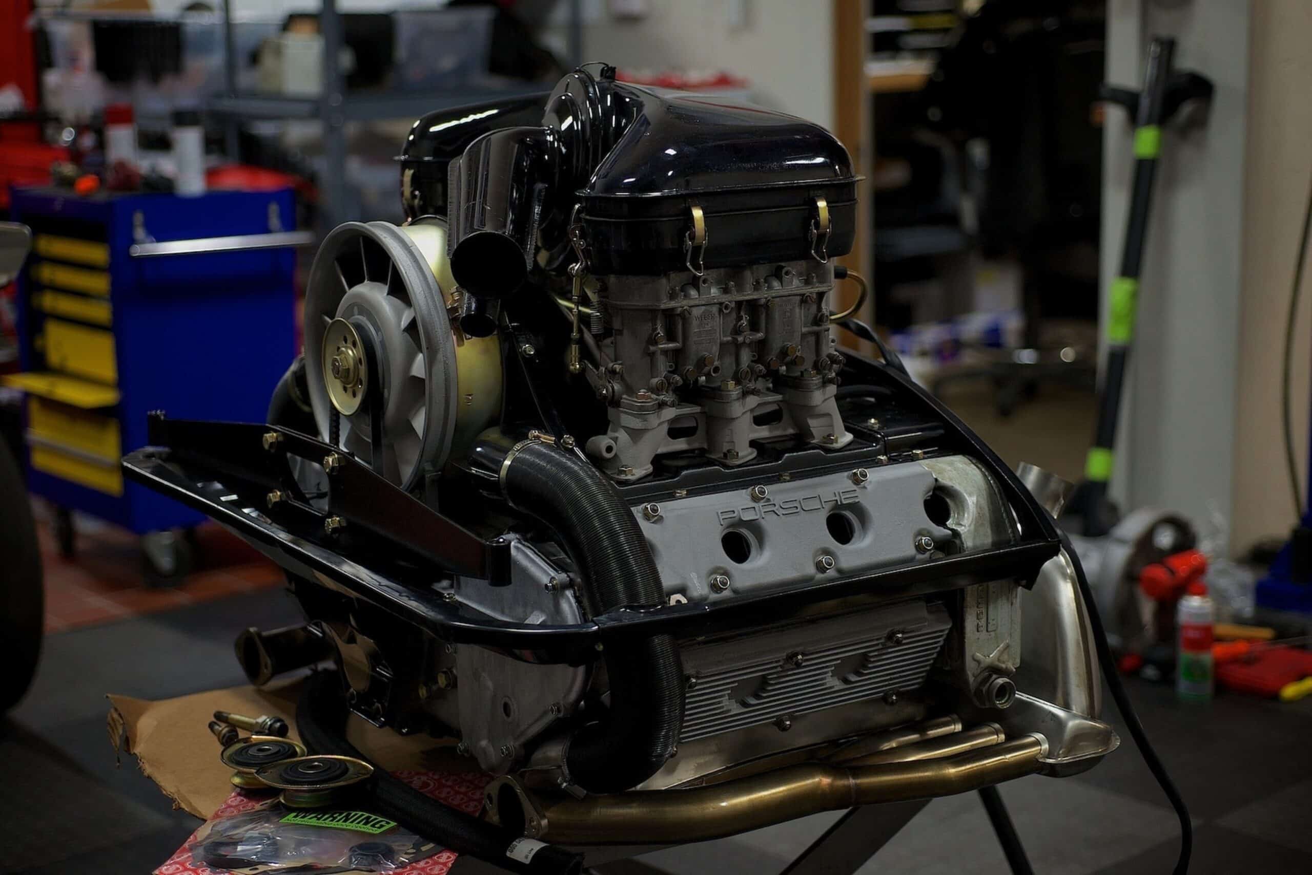Porsche auto engine replacement service