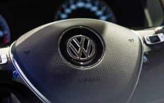 Steering wheel of a light commercial vehicle Volkswagen