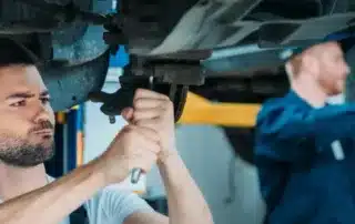 Exterior view of Foreign Affairs Auto repair shop